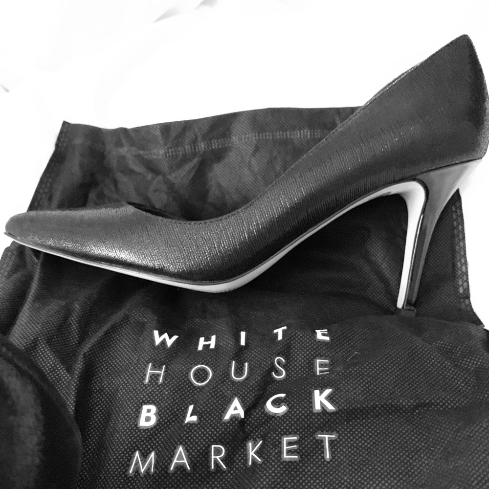 Stunning White House Black Market Leather Pumps